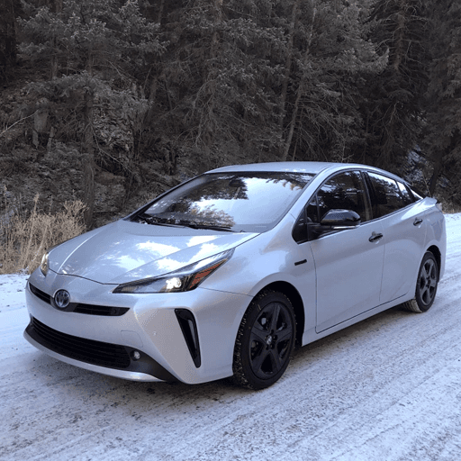 Original photo of a prius